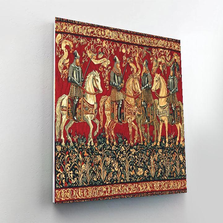 Medieval Tapestry Style Inspired Medieval Tapestry Dream  Paint By Numbers Kits