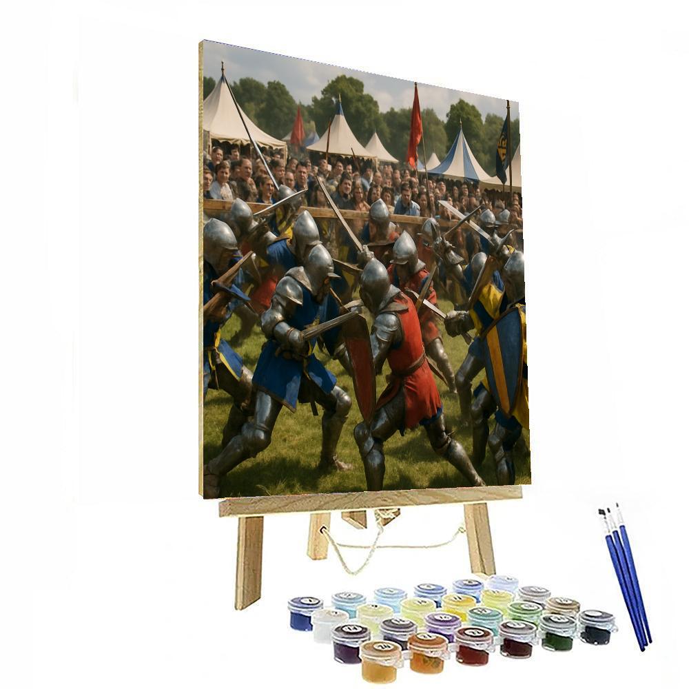 Battle Of The Nations - Europe DIY Paint By Numbers