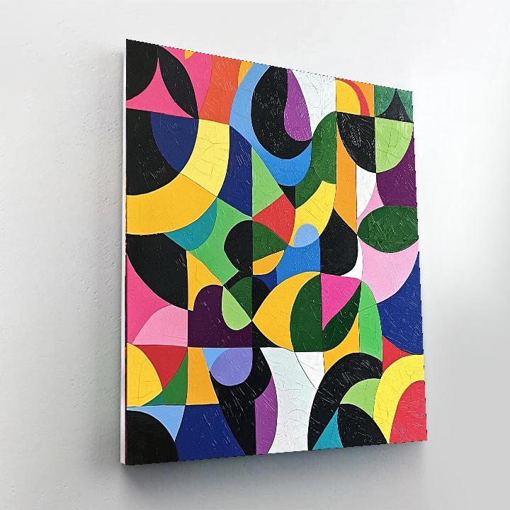 Joan Miró Inspired Energizing Expressions  Paint By Color