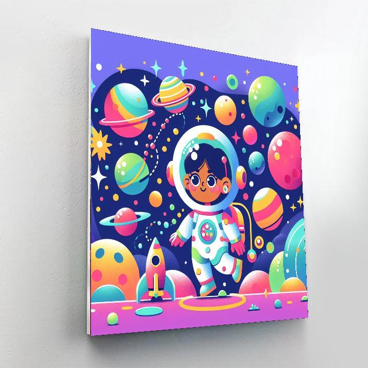 Space Explorer Expedition Numbered Painting Kits