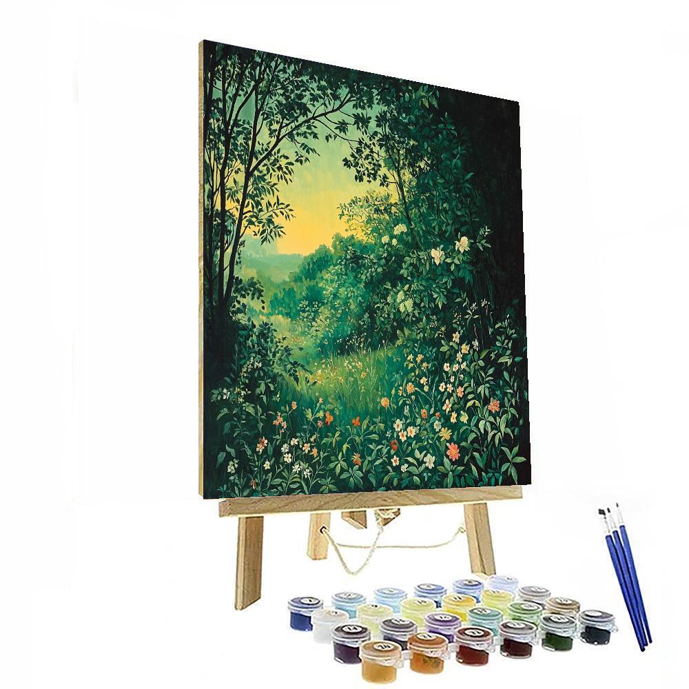 Frida Kahlo Inspired The Whispering Forest  Painting By Numbers Kit
