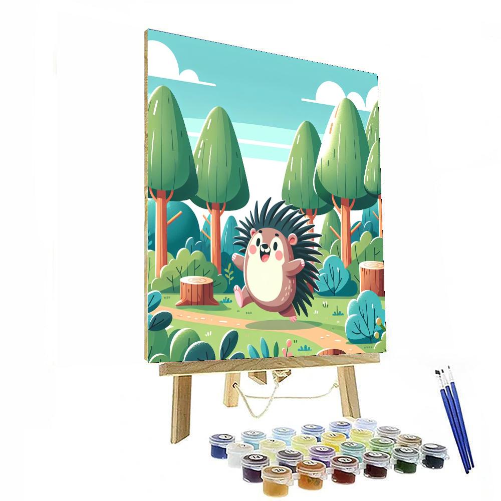 Peppy Porcupines Numbered Painting Kits