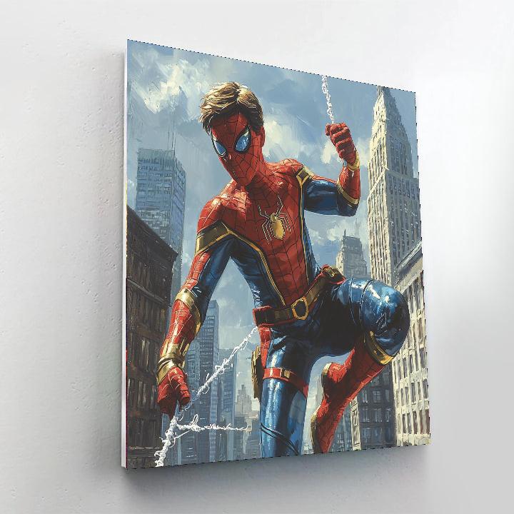 Tom Holland: The Web-slinger Of Dreams Numbered Painting Kits