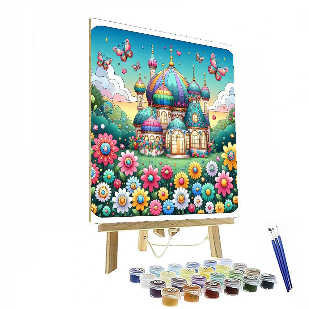 Whimsical Fairy House Numbered Painting Kits