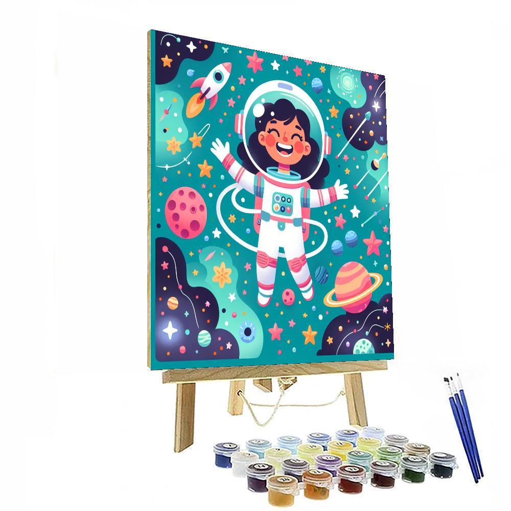 Galactic Exploration Journey Paint By Numbers Kits