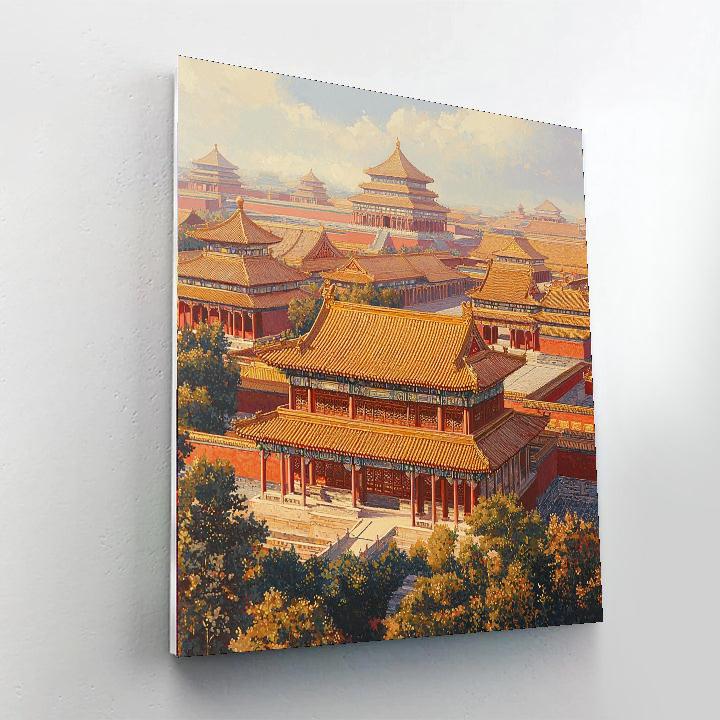 The Forbidden City - China Numbered Painting Kits