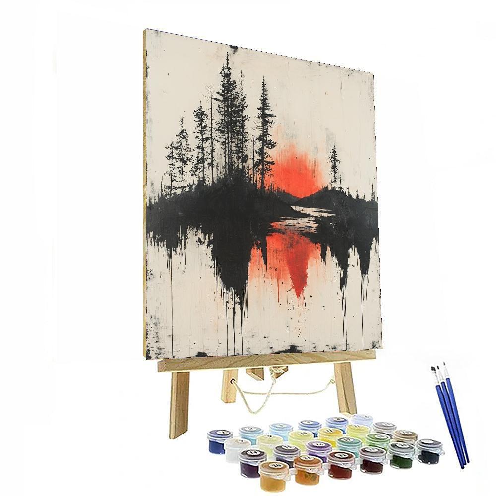 Banksy Inspired Nature's Voice  Numbered Painting Kits