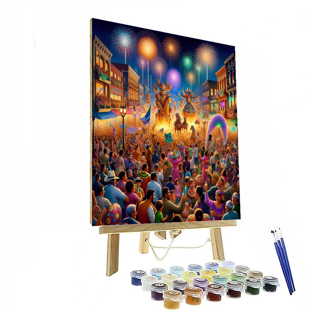 Año Nuevo Paint By Numbers Kits