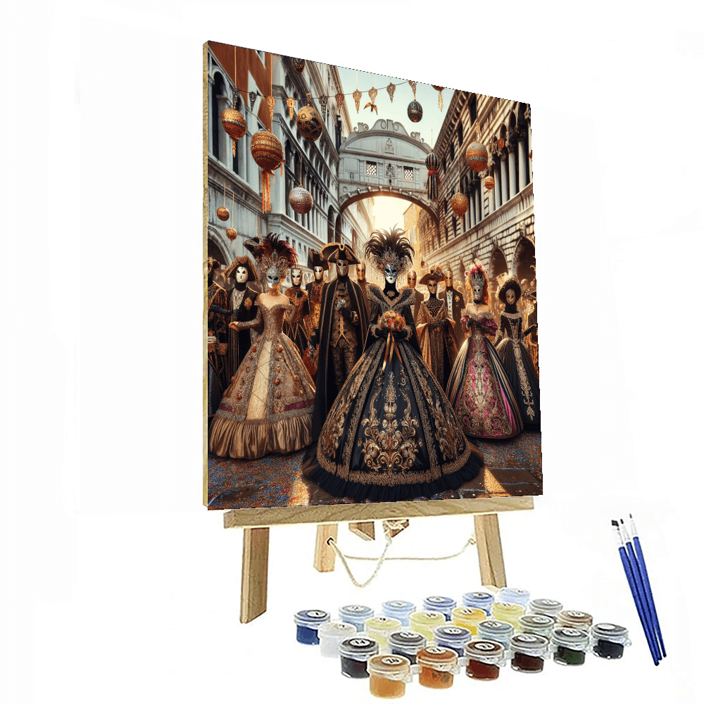 Venice Carnival Paint By Numbers Kits