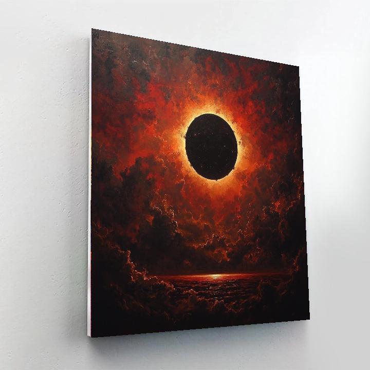 Caravaggio Inspired Eclipse Of Shadow  Paint By Numbers Kits