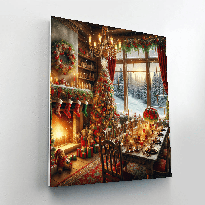 Christmas Cheer Harmony - DIY Painting By Numbers Kit