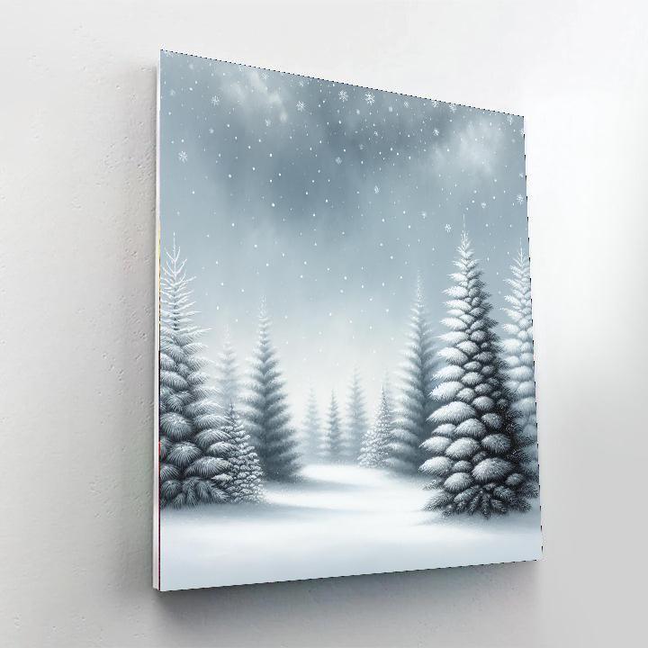 Winter Stillness Paint By Numbers Kits