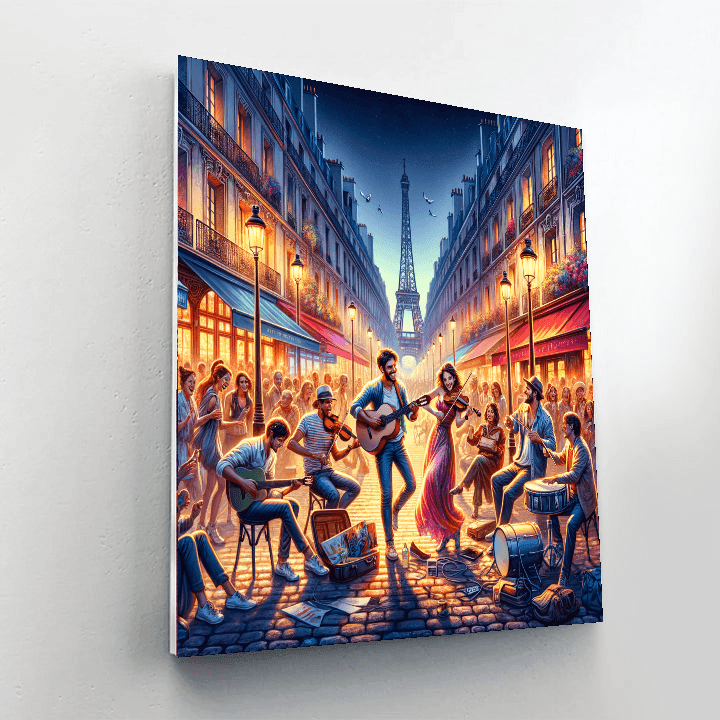 Fête De La Musique - Paris Paint By Number