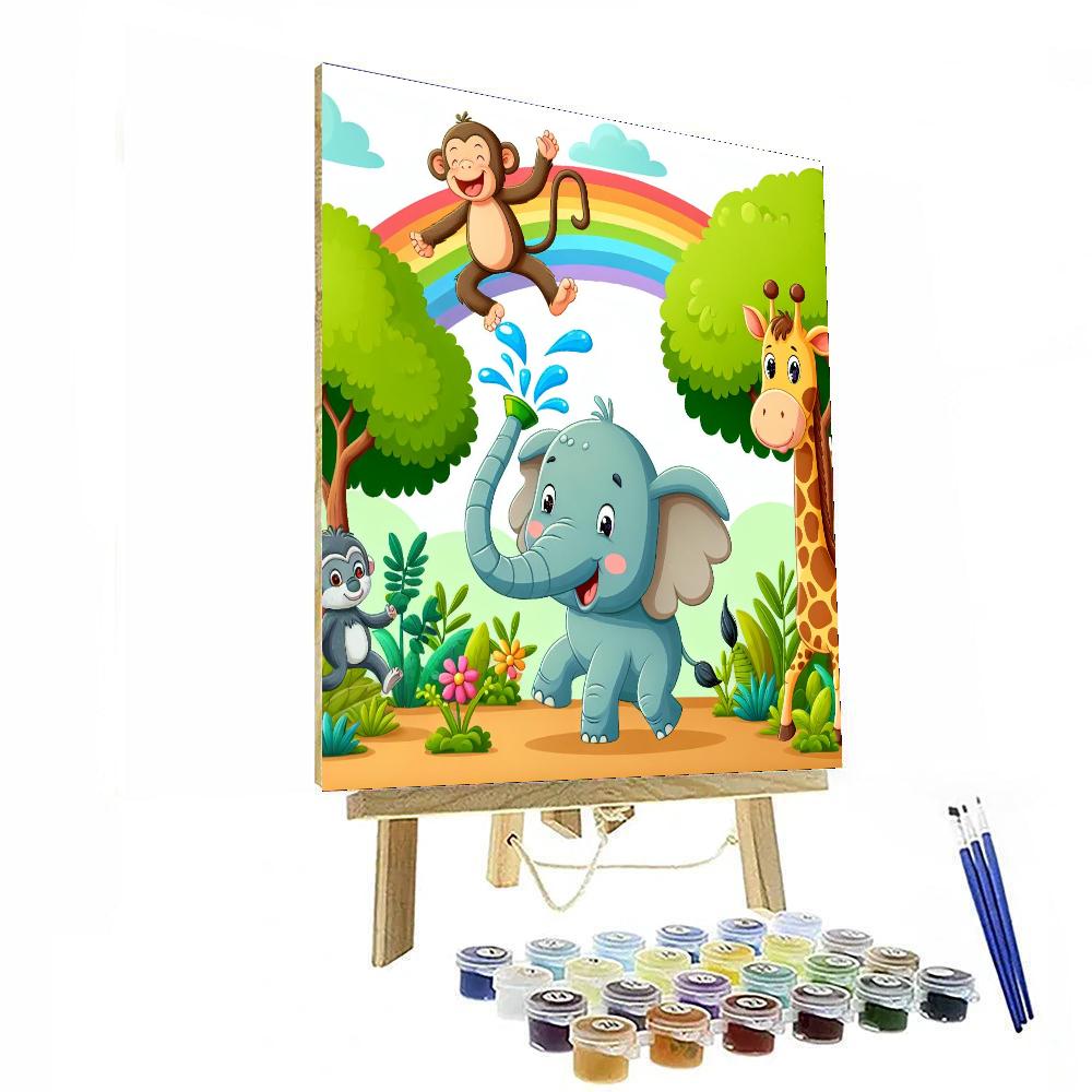 Adventures In The Animal Kingdom Paint By Numbers