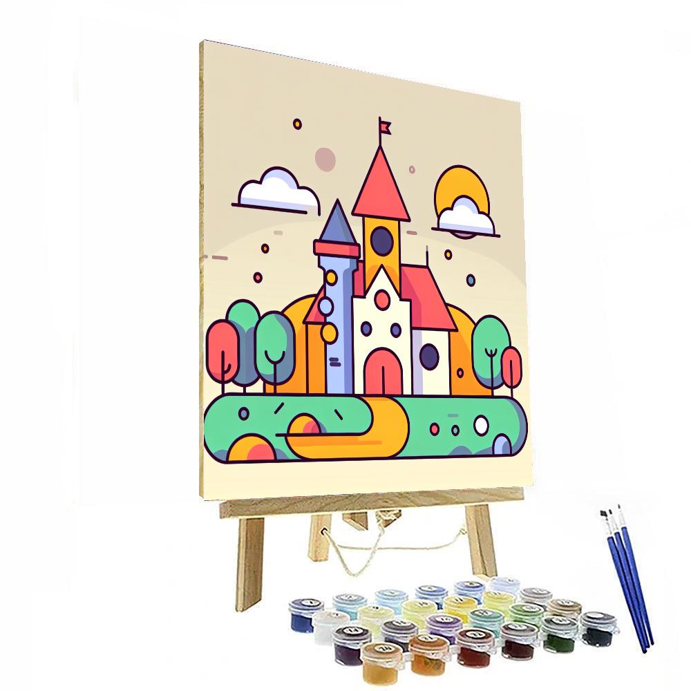 Enchanted Castle's Mysteries Paint By Number