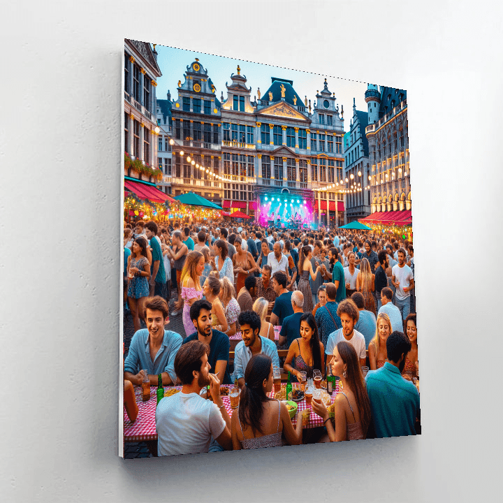 Brussels Summer Festival - Belgium Paint By Number