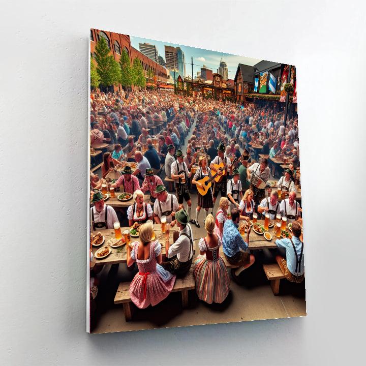 Oktoberfest Zinzinnati - United States Numbered Painting Kits