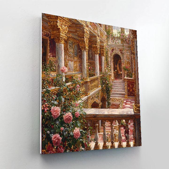 Sir Lawrence Alma-Tadema Inspired Victorian Splendor  DIY Paint By Numbers