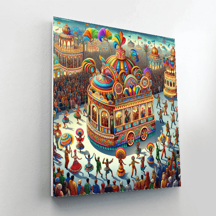 Vibrant Carnival Festivities Paint By Numbers Kits