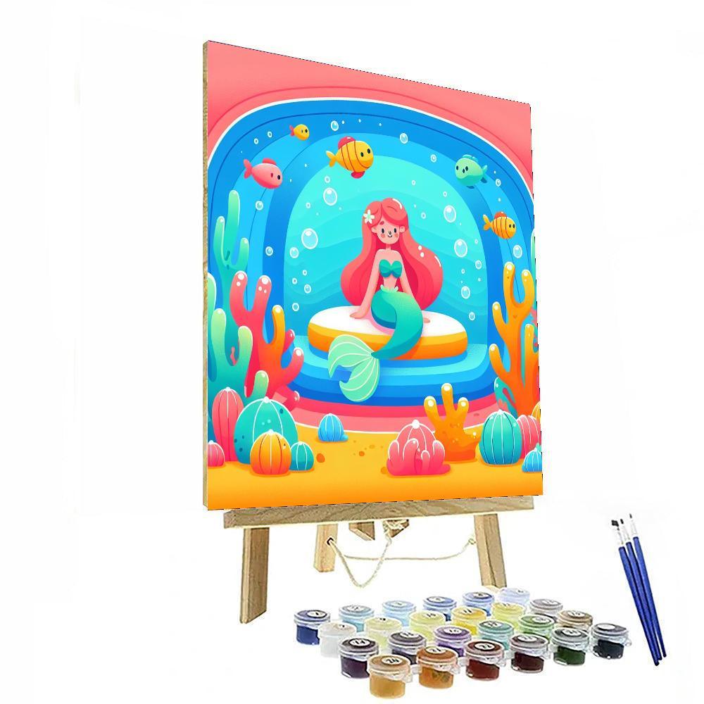 Mystical Mermaid's Cove Paint By Numbers Kits