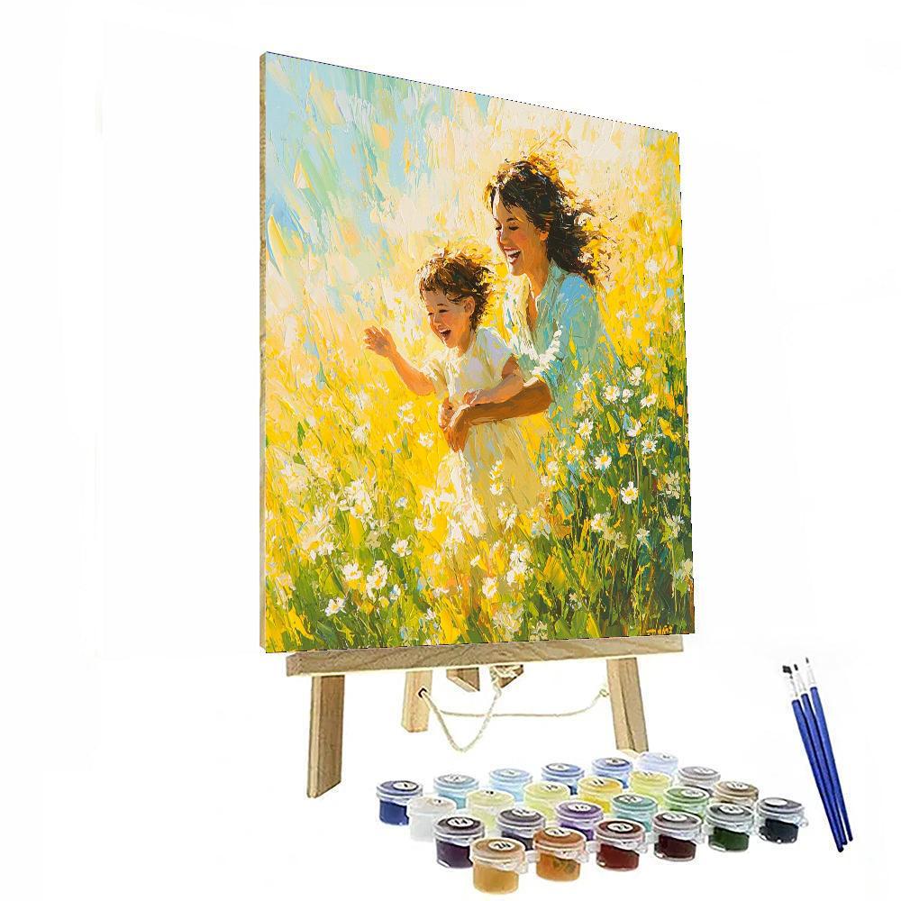 Radiance Of A Mother's Heart Paint By Number