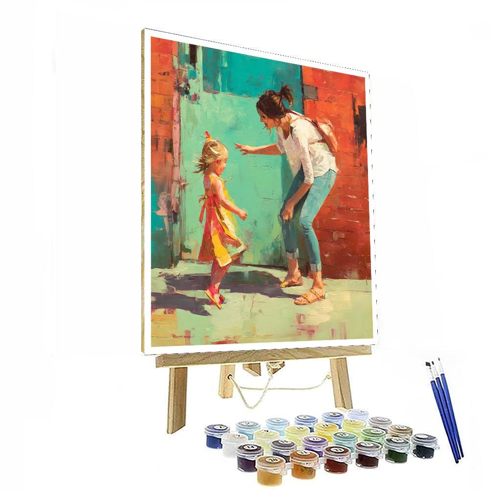 Mothers And Milestones Painting Number Kit