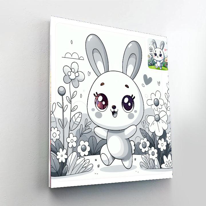 Adorable Bunny Numbered Painting Kits
