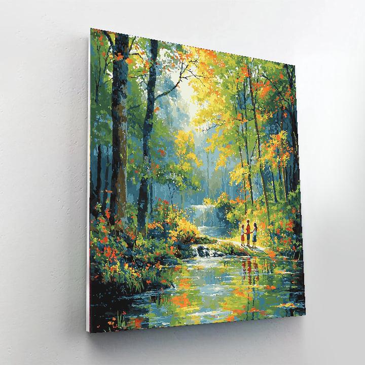 Nature's Heartbeat Number Painting