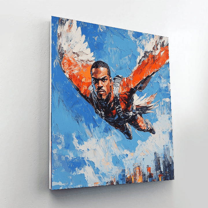 Anthony Mackie: The Flight Of The Falcon Paint By Number