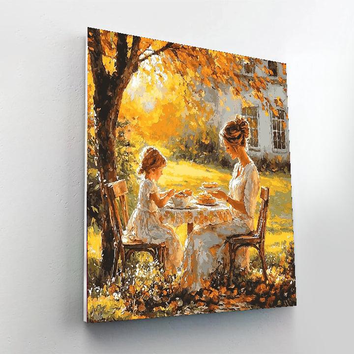 Tender Morning Moments DIY Paint By Numbers