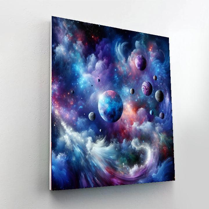 Celestial Planetary Wonder Paint By Numbers
