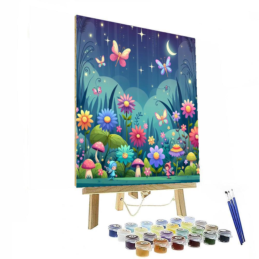 Mystic Garden Adventure Paint By Numbers