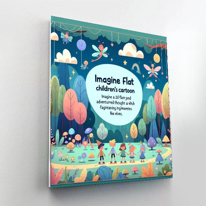 Magic Of The Enchanted Forest Paint By Numbers Art