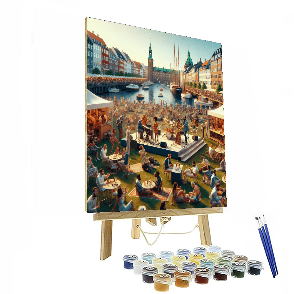 Copenhagen Jazz Festival - Copenhagen, Denmark Number Painting