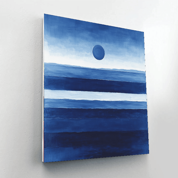 Mark Rothko Inspired Lunar Rhapsody  Paint By Numbers Kits