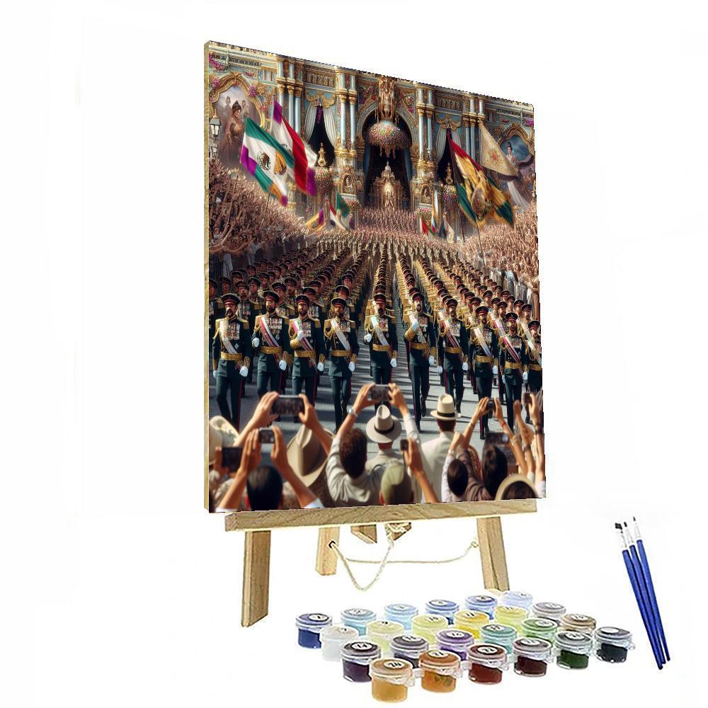 Queen’s Birthday Parade Paint By Numbers Art