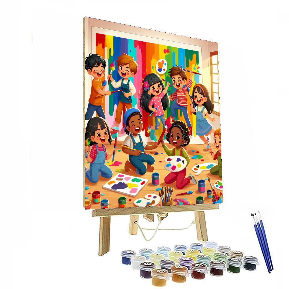 Harmony In Hues Hideaway Numbered Painting Kits