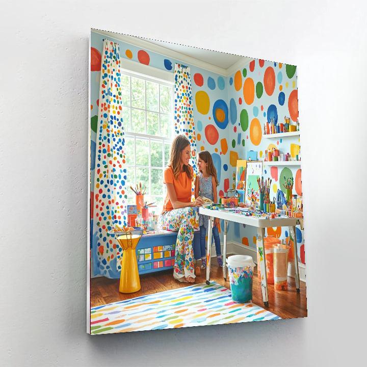 Crafting Memories Together Number Painting