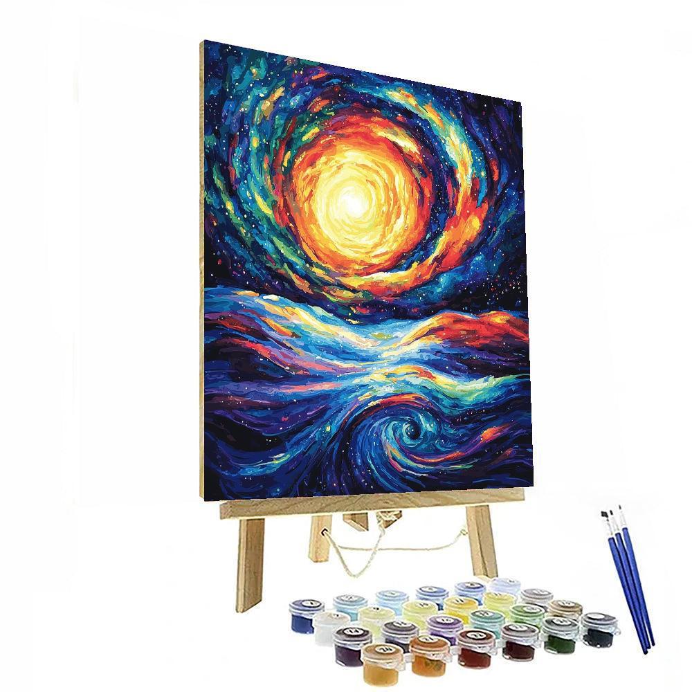 Paul Cézanne Inspired Fluctuating Cosmos  Paint By Numbers Kits