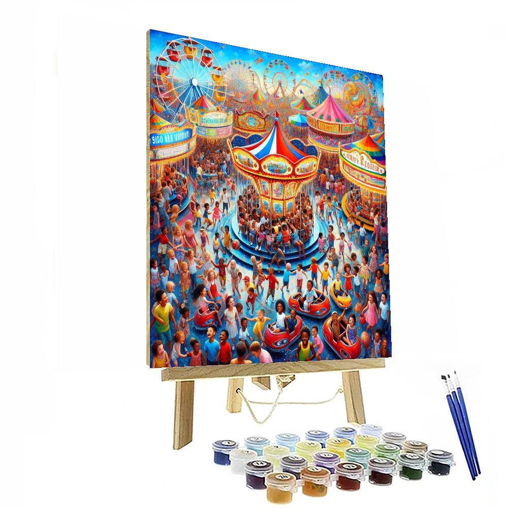 Charming Summer Fair Paint By Numbers Kits