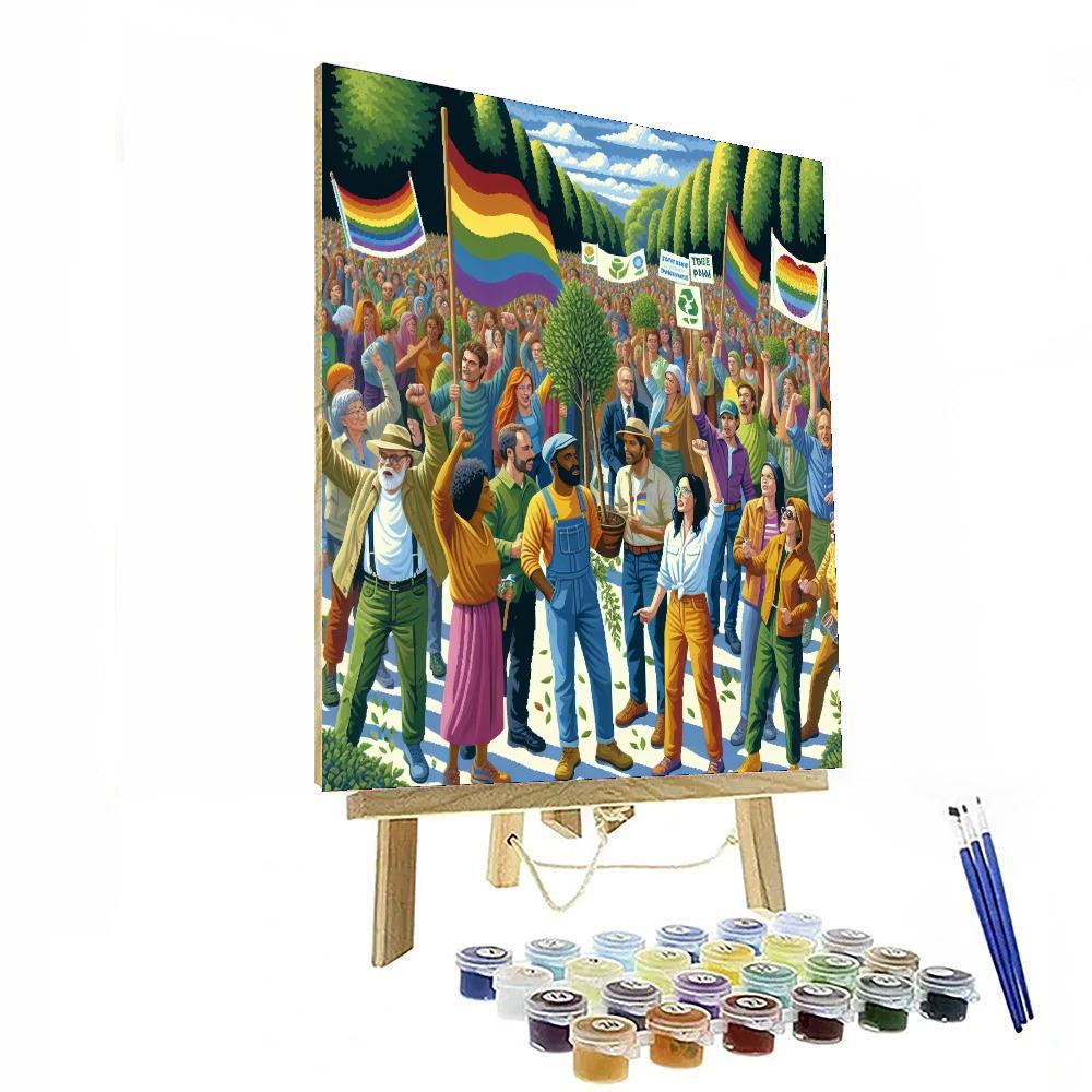 World Environment Day Paint By Numbers Kits