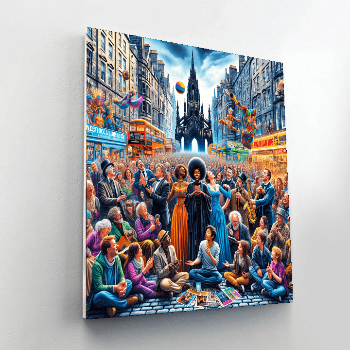 Edinburgh Festival Fringe - United Kingdom Paint By Number