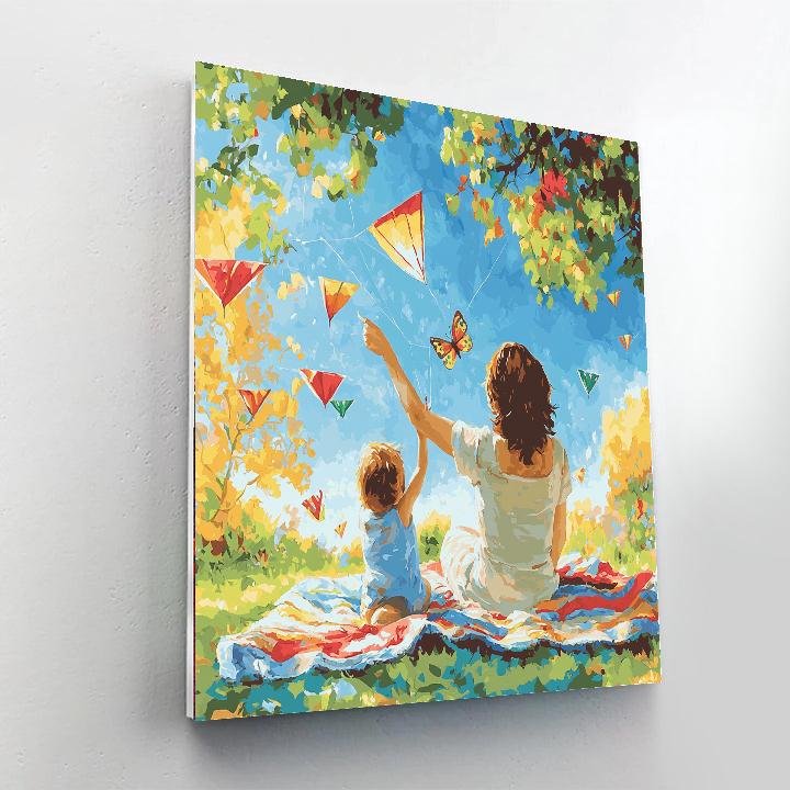 A Day Of Joy And Laughter Paint By Numbers