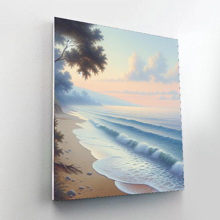 Sublime Coastal Morning Paint By Color