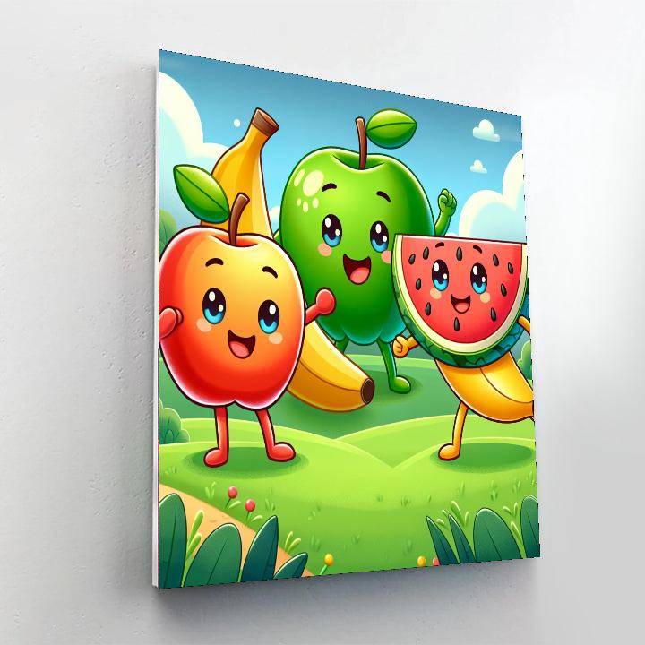 Fantastic Fruit Adventure Paint By Numbers Kits