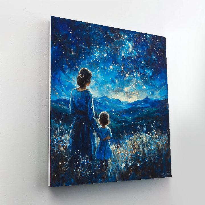 Guiding Stars Of Night Paint By Number