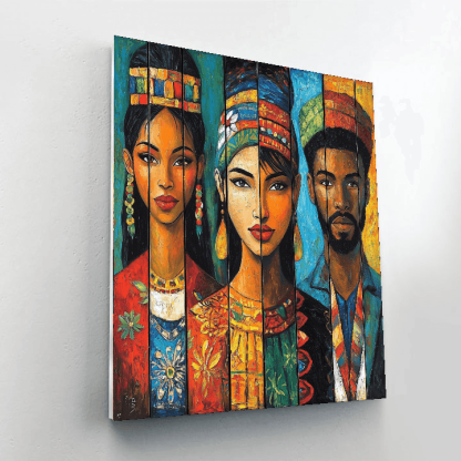 Amedeo Modigliani Inspired Cultural Heritage Portraits  Painting By Numbers Kit
