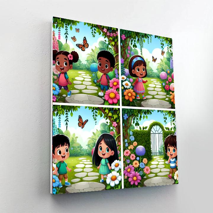 Secret Garden Exploration Painting By Numbers Kit