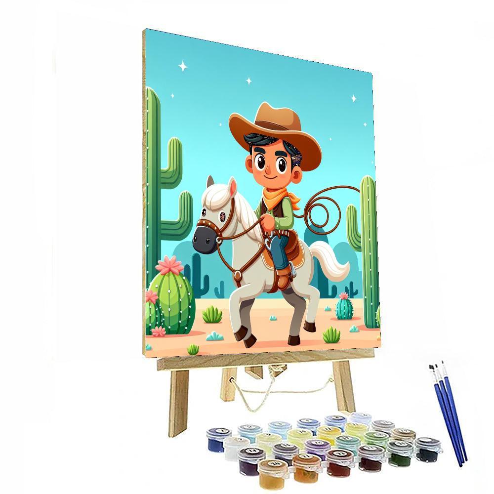 Journey To The Wild West Paint By Numbers Art