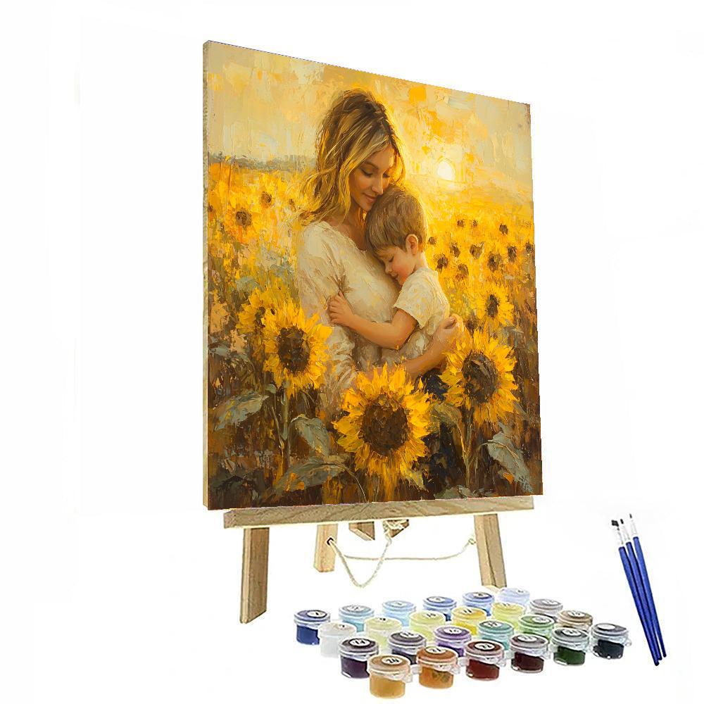 Radiance Of Motherhood Numbered Painting Kits